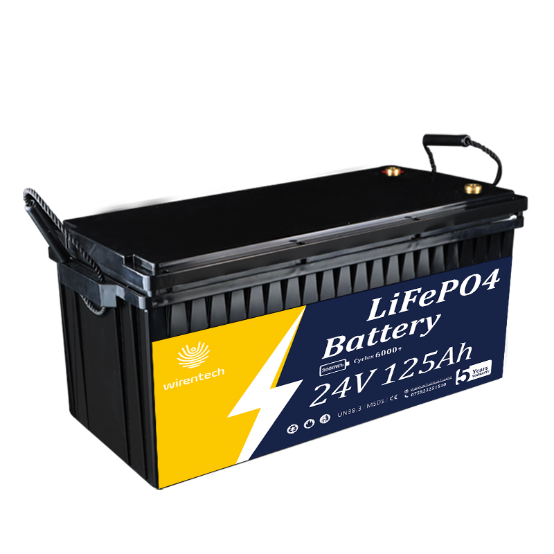 24V 125Ah スイーパー電源電気スタート発電機 RV 車光熱費削減始動バッテリー LiFePO4 太陽電池