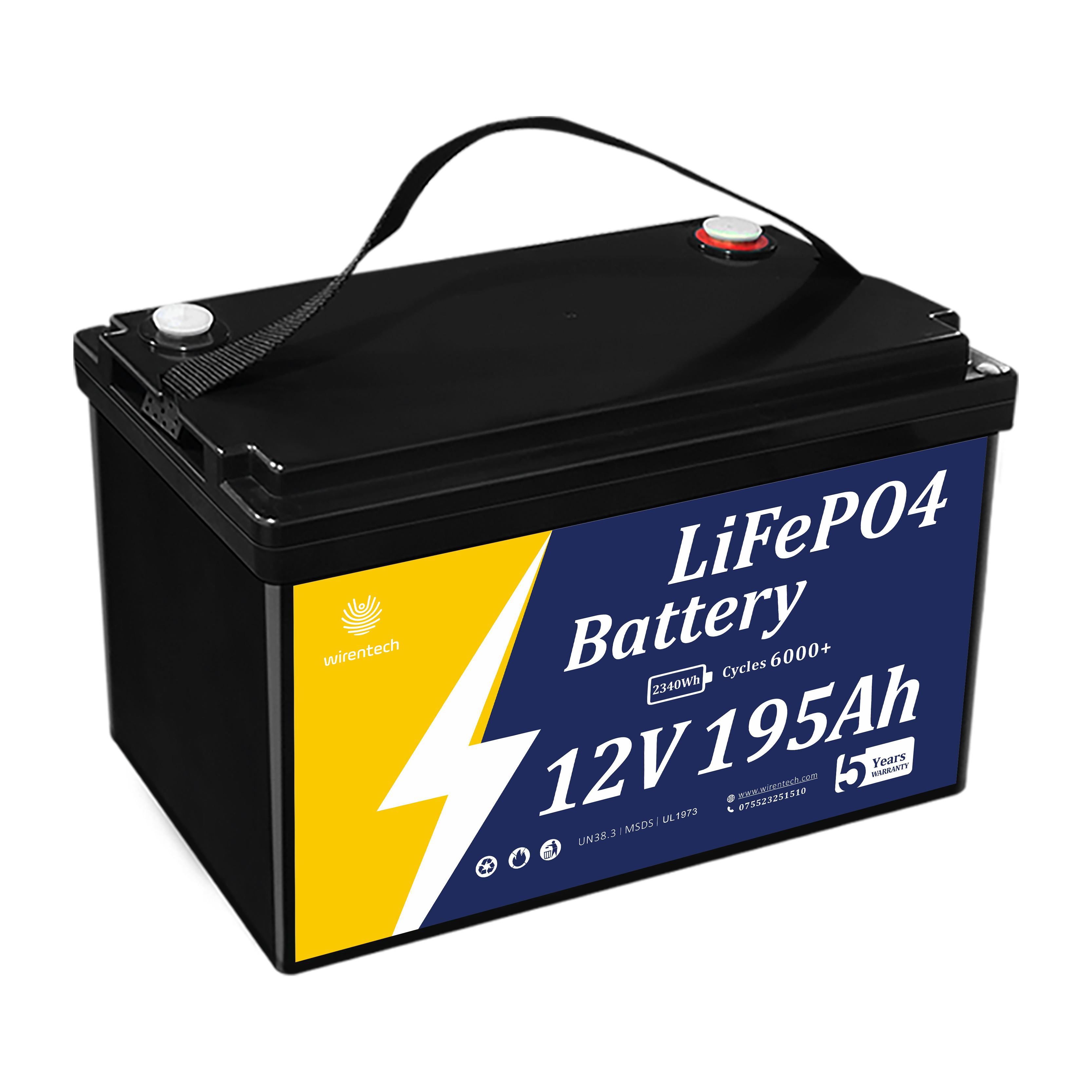 12V 190Ah 195Ah リチウムリン酸鉄粉末リチウムイオン電池 30 Kwh Lifepo4 バッテリーカナダオフグリッドコンテナホーム